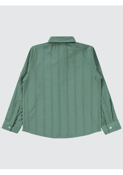 Civil Boys Erkek Çocuk Gömlek 10-13 Yaş Haki