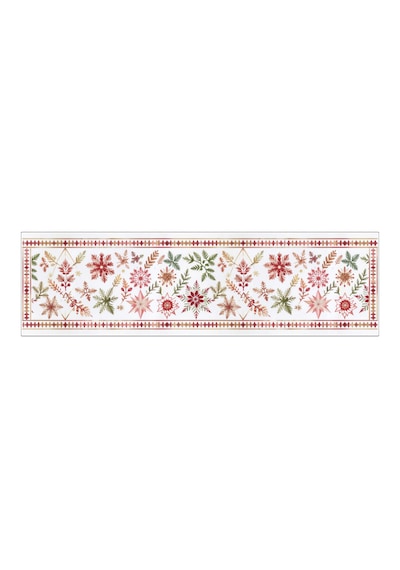 Yılbaşı Temalı Dijital Baskılı Runner Örtüsü Christmas 40x140 Cm Yılbası7