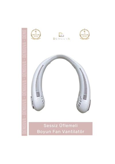 Boyunfanı Taşınabilir Sessiz Şarjlı Usb Mini Güçlü Giyilebilir Soğutucu Üflemeli Boyun Vantilatör