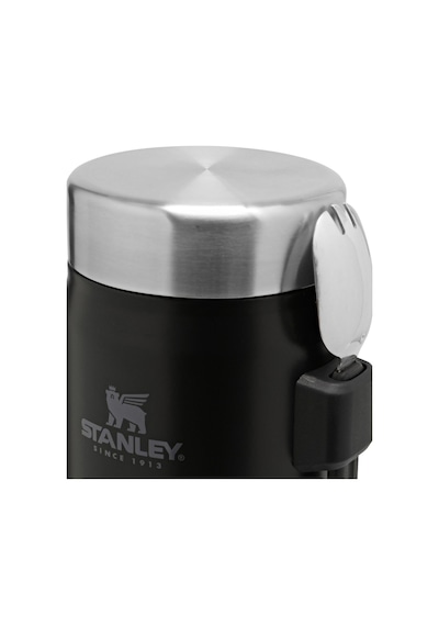 Stanley The Legendary Food Jar + Spork .4l / 14oz 10-09382-005 Black