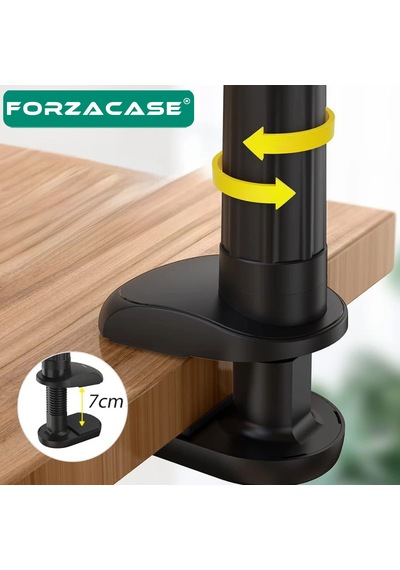 Forzacase 4.7 -12.9 Esnek Masaüstü Tablet & Telefon Tutucu 360 Döner, Ayarlanabilir Stand Fc1203