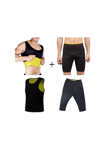 Neotex Erkek Terleme Taytı Hot Shapers Terleme Atleti Çok Renkli