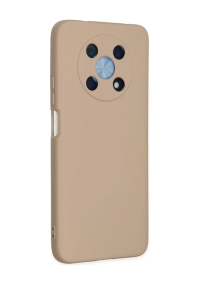 Huawei Nova Y90 Kılıf Nano İçi Kadife Silikon - Pudra -