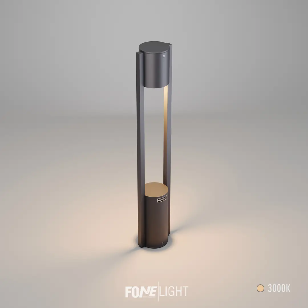 Fonelight Holera Alüminyum Bahçe Bollard Aydınlatma