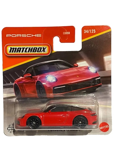 Matchbox Porsche 911 Targa Kırmızı