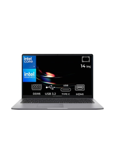 Asus Expertbook P1 P1403CVA-C716512G0D-K26 i7-240H 128 GB 4 TB SSD 14" Free Dos FHD Dizüstü Bilgisayar