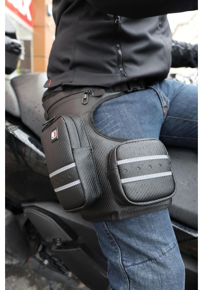 4riders Carbon Series Bacak Çantası Çok Renkli