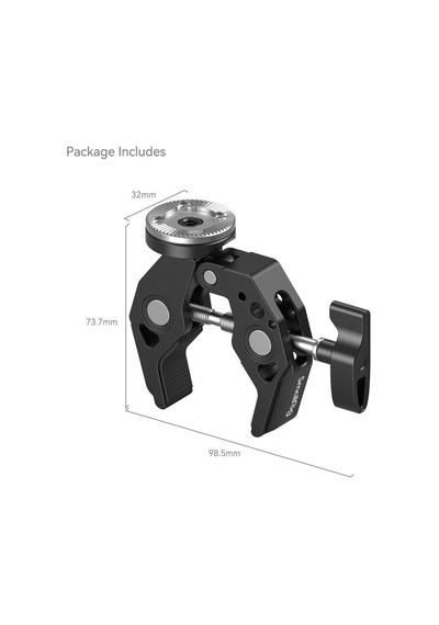 Smallrig 4249 Arrı Rozet Montajlı Süper Kelepçe