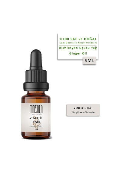 Masala Saf Zencefil Yağı 5 ML - (Ginger Essential Oil)
