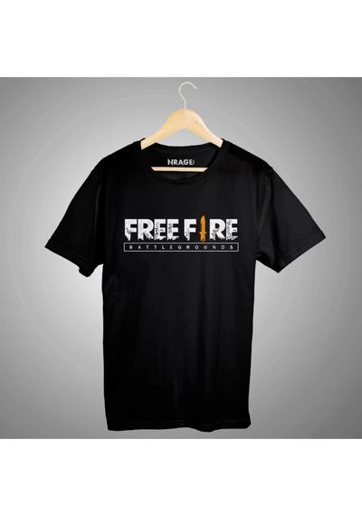 Freefire Siyah Tişört Siyah