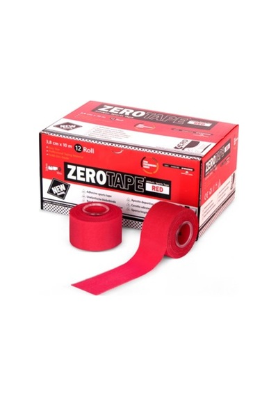 Zerotape Sporcu Tespit Bandı 3.8 CM x 10 M Kırmızı