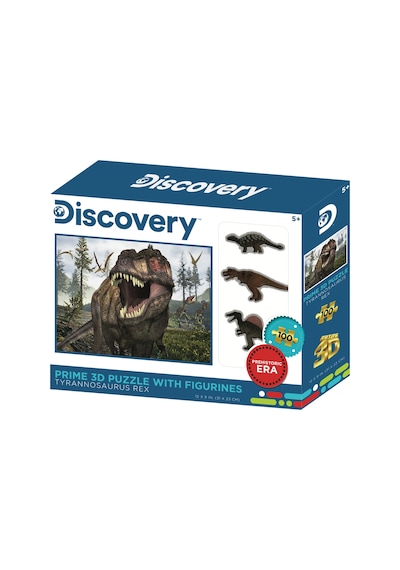Prime 3d - Tyrannosaurus Rex 100 Parça Puzzle Ve Figür Set 15547