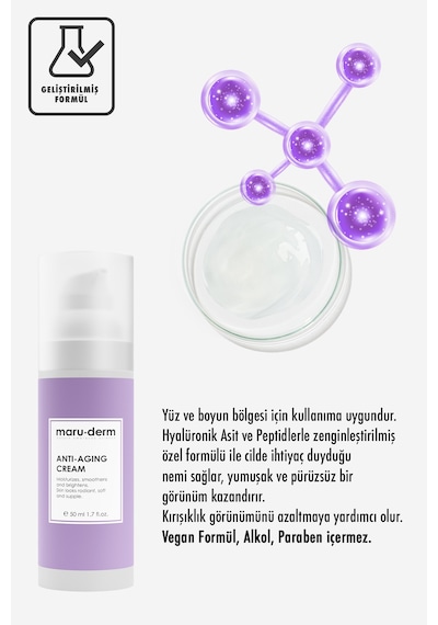 Maruderm AntiAge Kırşıklık Karşıtı Cilt Bakım Kremi 50 ML
