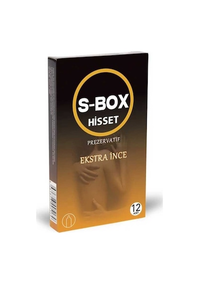 S-box Ekstra Ince Prezervatif 12li