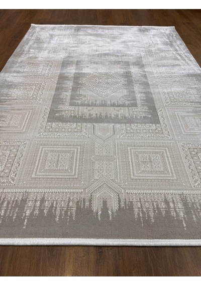 Işıltılı Bej Renkli Salon Halısı 160x230 Krem Bej
