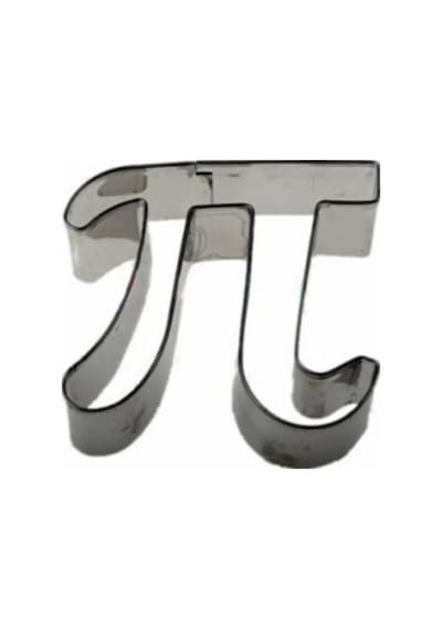 Pi Sayısı 3,14 Kurabiye Kalıbı 7.5x7 cm