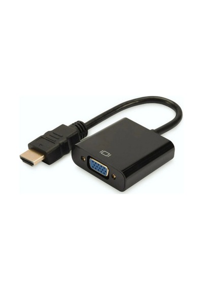 Da-70461 Hdmi Vga Çevirici Adaptör, Giriş: Hdmi A Erkek, 3,5mm Audio Dişi, Çıkış: Vga Di