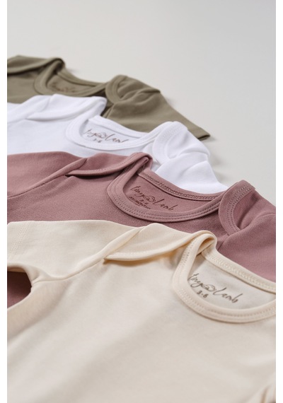 Tinylamb Unisex 4 Parça Kısa Kollu Bebek Bodysuit Seti - Softly Clouds 4 Renk Bebek Bodysuit Seti Softly Clouds Tinylamb Unisex 4 Parça Kısa Kollu Bebek Bodysuit Seti - Softly Clouds 4 Renk Bebek Bodysuit Seti Softly Clouds