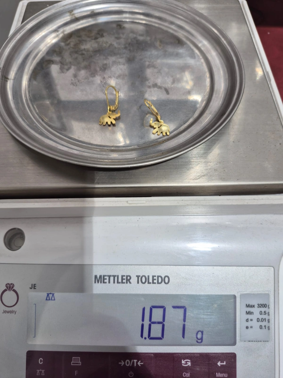 925 Ayar Papatya Silver Fil Küpe.altın Modeli Fil Küpe.rose.gold.rodaj Gümüş