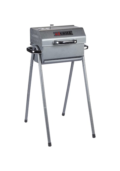 Igrıll Barbekü Cube 402 Mm Kömürlü Mangal Gri