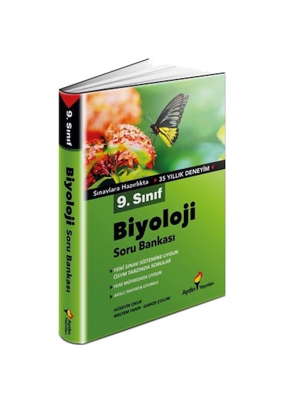 9.Sınıf Biyoloji Soru Bankası -  Aydın Yayınları