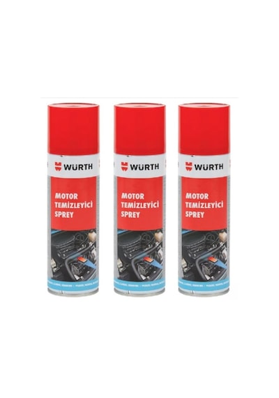 Würth Motor Temizleyici Sprey 3 x 500 ML