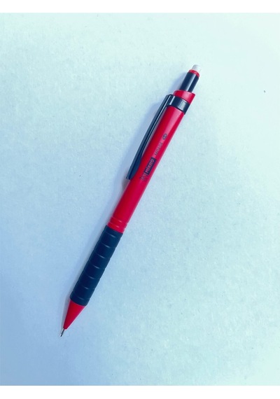 Mikro Mp404 Kırmızı 0.5 Uçlu Silgili Versatil Kurşun Kalem Kırmızı
