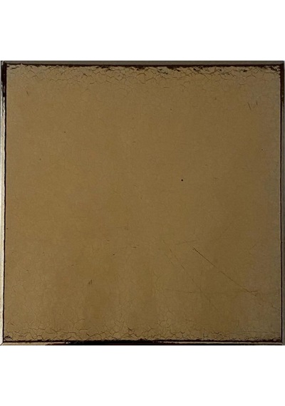 Armada Çini 12,5x12,5 Cm Düz Bronz Kaplama Çini Seramik Karo