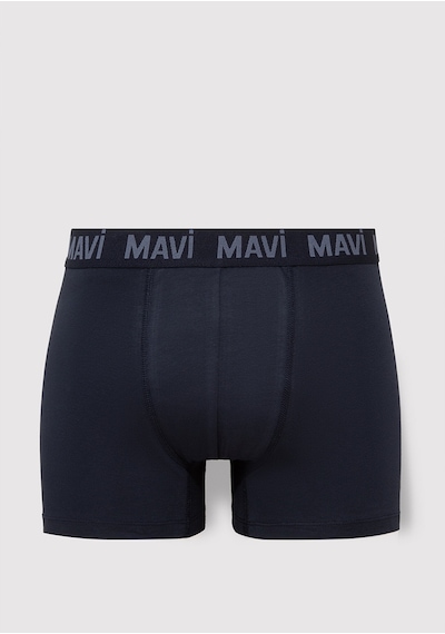 Mavi - Lacivert Basic Boxer 0911077-70500 Lacivert