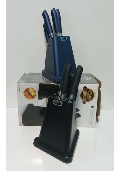 Cvs Dn-30006 6parça Standlı Bıçak Seti siyah