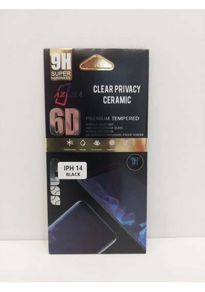 Bykz Apple Uyumlu iPhone 14 Anti-static 9d Parlak Haylet Ekran Koruyucu