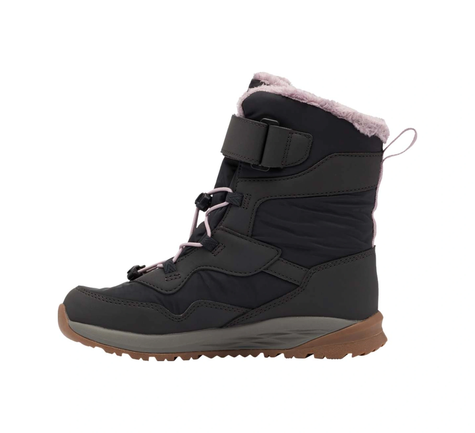 Jack Wolfskın Jack Wolfskin Polar Bear-g Texapore High Vc K Unisex Çocuk Gri Bot 6350 Antrasit