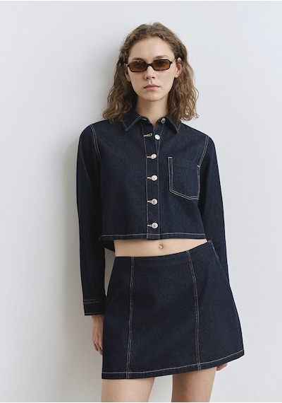 Mavi - Rinse Denim Gömlek 1211167-85481 Lacivert