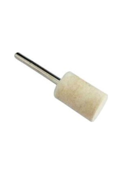 12X20 Polisaj Keçesi Saplı 6Mm Silindir