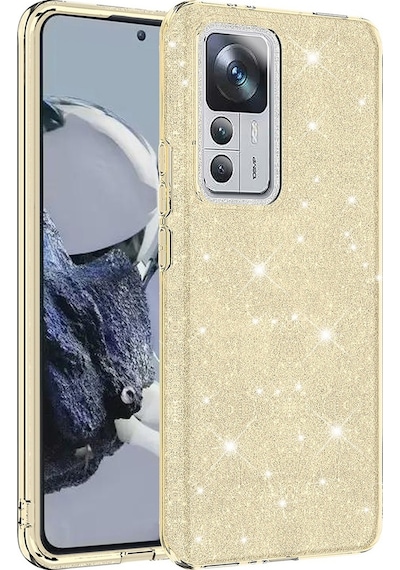 Xiaomi Uyumlu Mi 12t Kılıf Zore Parıltılı Simli Shining Silikon