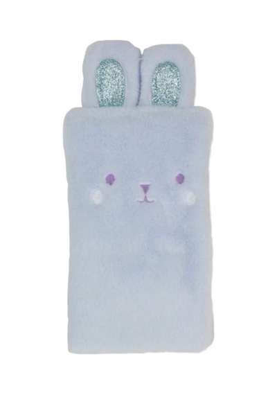 Dolphin Pc-1498 Tavşan Peluş Kalem Çantası Mavi Hafif Ve Taşınabilir Okul İçin Uygun Çok Renkli