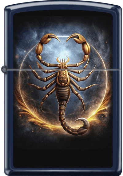 Zippo Space Scorpion Design Çakmak - 239-123512 Çok Renkli