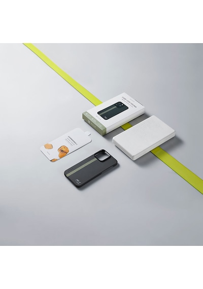 Apple Uyumlu iPhone 15 Pro Max Telefon Kılıfı Magsafe Aramid Fiber Pitaka Tactile Woven Break The Line