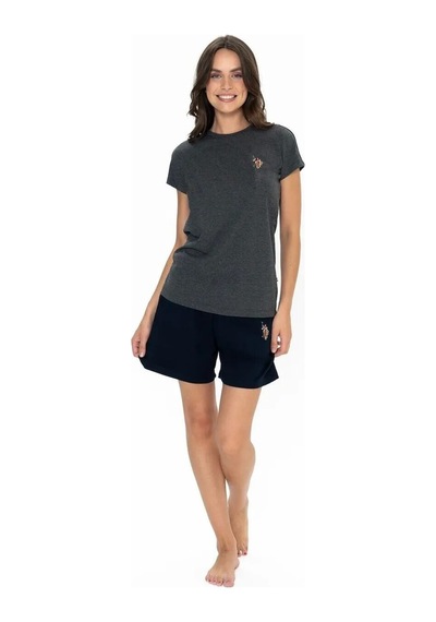 U.S. Polo Assn. U.s. Polo Assn. U.s. Polo Assn. Kadın Yuvarlak Yaka Alt Üst Pijama Şort Takım-antrasit-2xl Çok renkli U.S. Polo Assn. U.s. Polo Assn. U.s. Polo Assn. Kadın Yuvarlak Yaka Alt Üst Pijama Şort Takım-antrasit-2xl Çok renkli