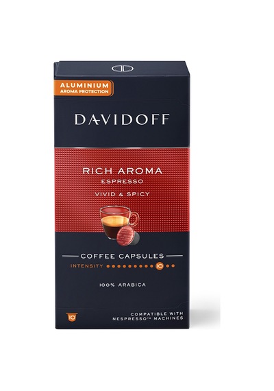 Davidoff Rich Aroma Espresso Kapsül Kahve 10'lu 55 G - 8 Adet Tarı