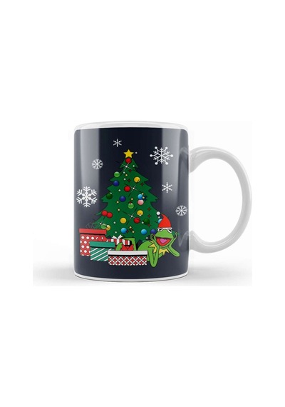 Kermit Around The Christmas Tree Muppets Kupa Bardak Porselen Karışık