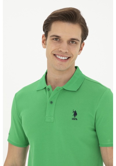 U.S. Polo Assn. Erkek Yeşil Basic Tişört 50279613-VR020