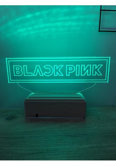 Blackpink 16 Renk K-pop Gece Lambası Çok Renkli