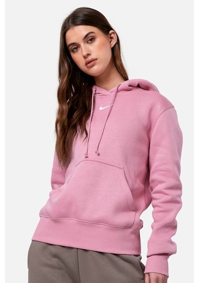 Nike Sportswear Phoenix Fleece Pullover Hoodie Kadın Kapüşonlu Sweatshirt Pembe Pembe