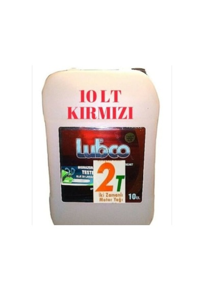 Lubco 0W-20 2T Kırmızı Benzin Karışım Yağı 10 L