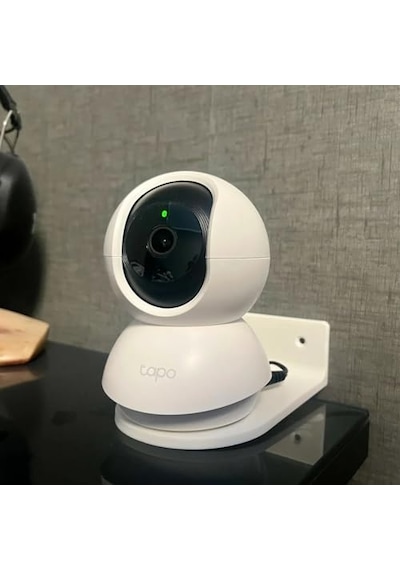 Tp-link Tapo C200 C210 C211 C212 C220 C222 C230 Uyumlu Kamera Duvar Standı - Beyaz Askı Aparatı