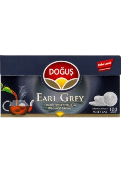 Doğuş Doğuş Earl Grey Demlik Poşet Çay 100& 039 Lü X8 Paket