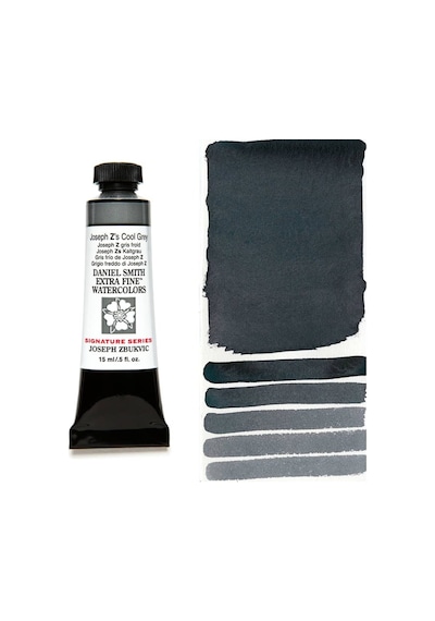 Extra Fine Tüp Suluboya 15 Ml Seri 2 Joseph Z's Cool Grey Nocolor-fedc37f3