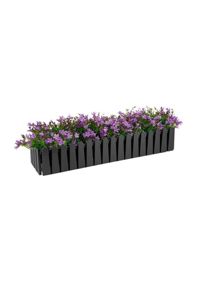 Omnipazar So-ib03 Antrasit Askılı Balkon Saksı Takım 14 Lt No 3