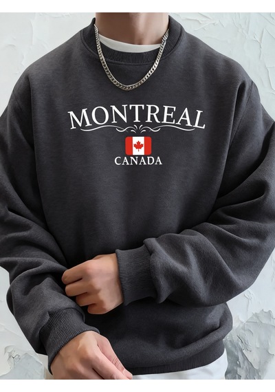 Startmore Startmoremontreal Kanada Mektup Baskılı Erkek Kapüşonlu Sweatshirt Yumuşak Günlük Sokak Giysisi Sokak Antrasit Startmore Startmoremontreal Kanada Mektup Baskılı Erkek Kapüşonlu Sweatshirt Yumuşak Günlük Sokak Giysisi Sokak Antrasit